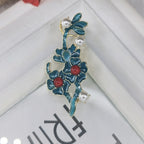 National Style Accessories Cloisonne Enamel Brooch