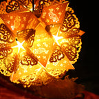 New Koi Paper Art Light DIY Creative Origami Light Night Light Birthday Gifts