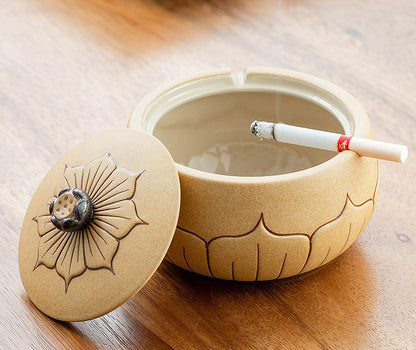 Ashtray Creative Personality Trend With Cover