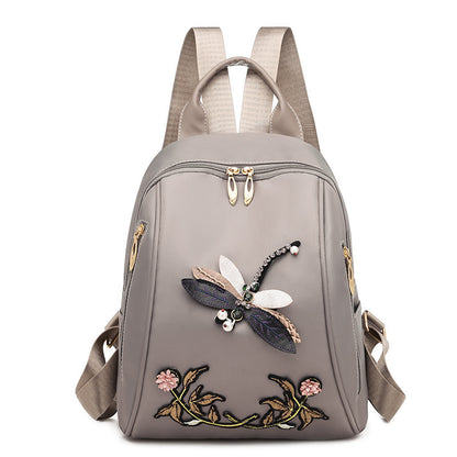 Multifunctional Oxford Cloth Fashion Embroidery Casual Bag