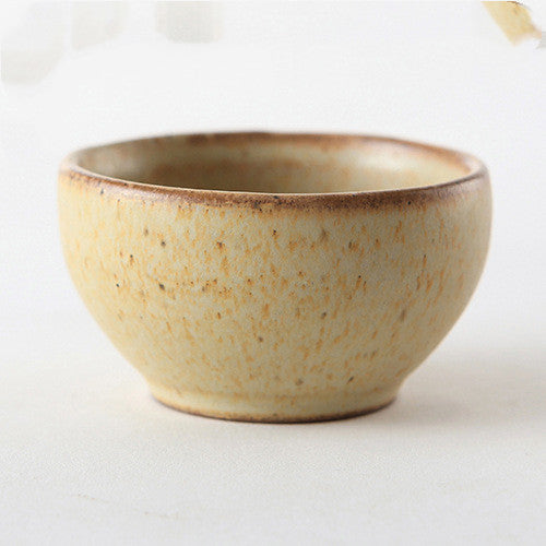 Coarse Pottery Water Cup Tea Cup Kiln Tea Set Yixing Raw Ore Purple Sand Small Cup Kungfu Tea Making Chinese Style Bottom Cup