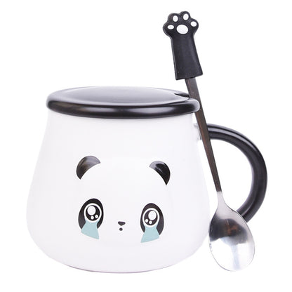 Large Capacity Panda Ceramic Cup Mug