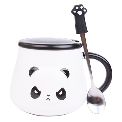 Large Capacity Panda Ceramic Cup Mug