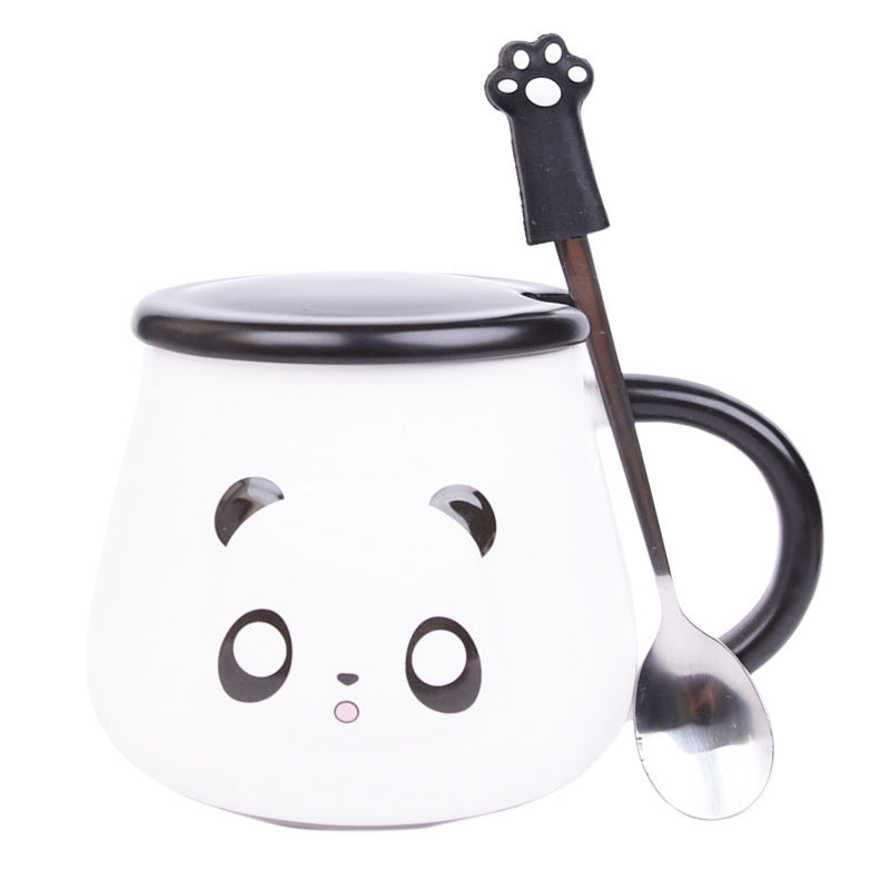 Large Capacity Panda Ceramic Cup Mug