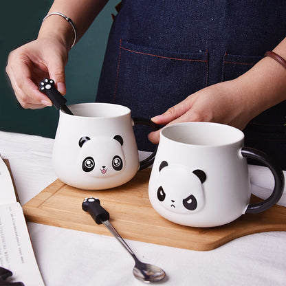 Large Capacity Panda Ceramic Cup Mug