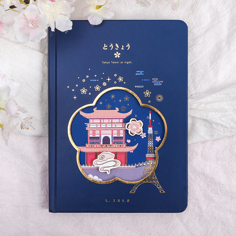 Retro Chinese Style Openwork Notebook