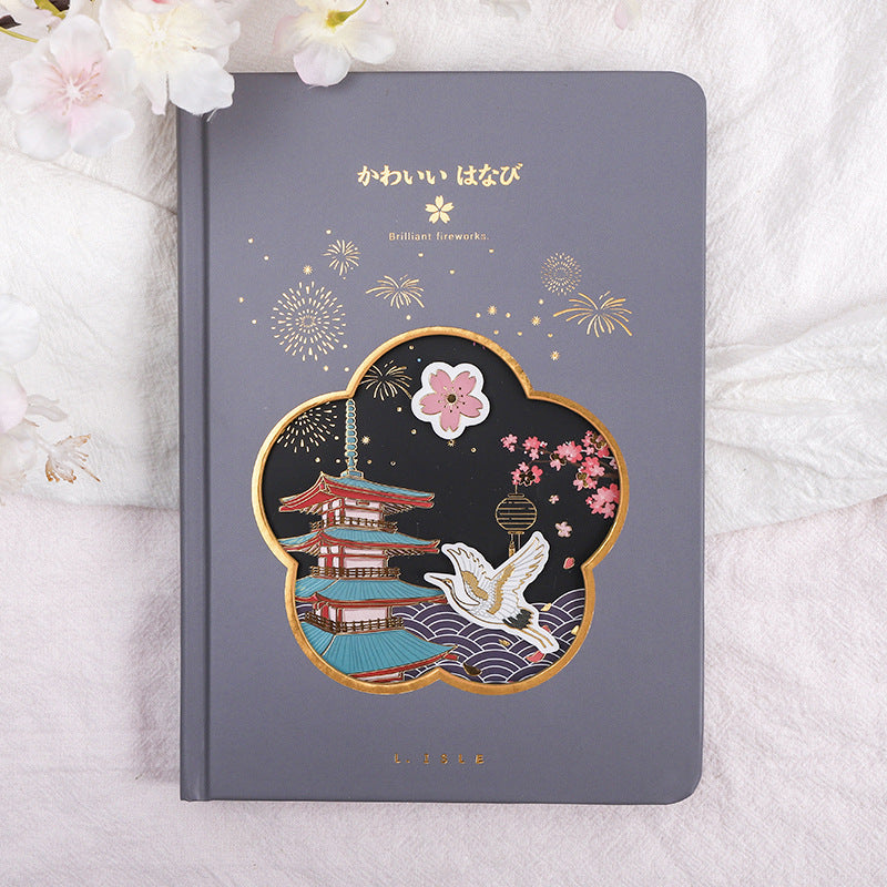 Retro Chinese Style Openwork Notebook