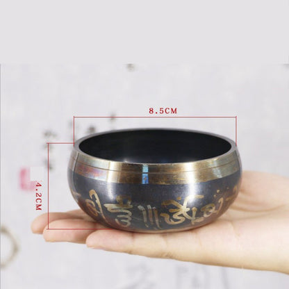 Meditation Bowl Buddhist Sound Therapy Bowl Copper Religion Carft