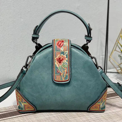 Retro Chinese Style Embroidery Collocation Cheongsam Portable Messenger Shoulder Bag