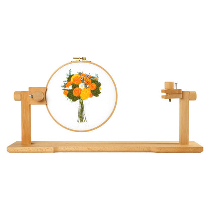 Desktop Embroidery Frame Desktop Adjustable Beech Wood Frame