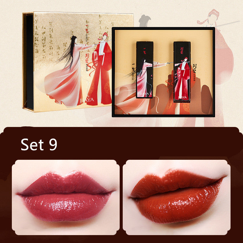 Chinese Odyssey Moisturizing Lipstick Set Two Piece Gift for Her-10