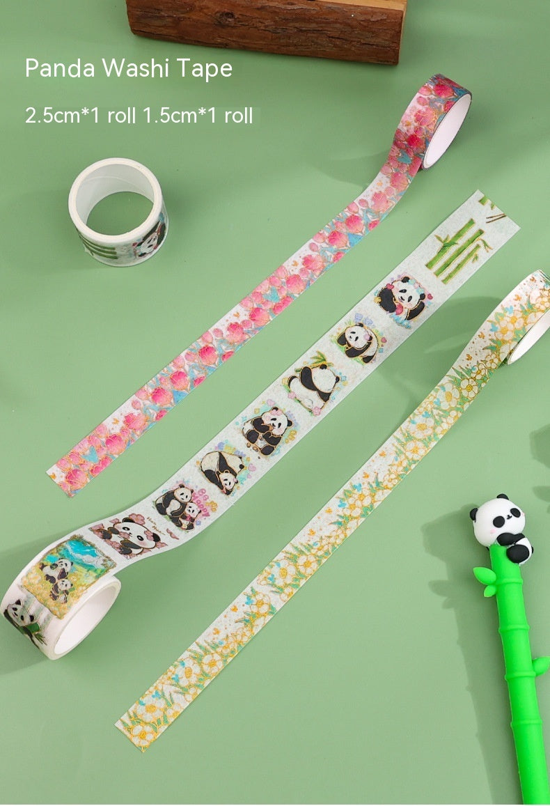 Creative Cartoon National Treasure Panda Bookmark Pendant Alloy Cultural And Creative Supplies