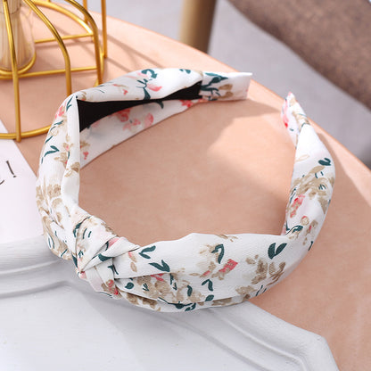 Floral Twisted Simple Fabric Hair Accessories