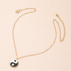 Tai Chi Bagua Necklace for Women Collarbone Chain