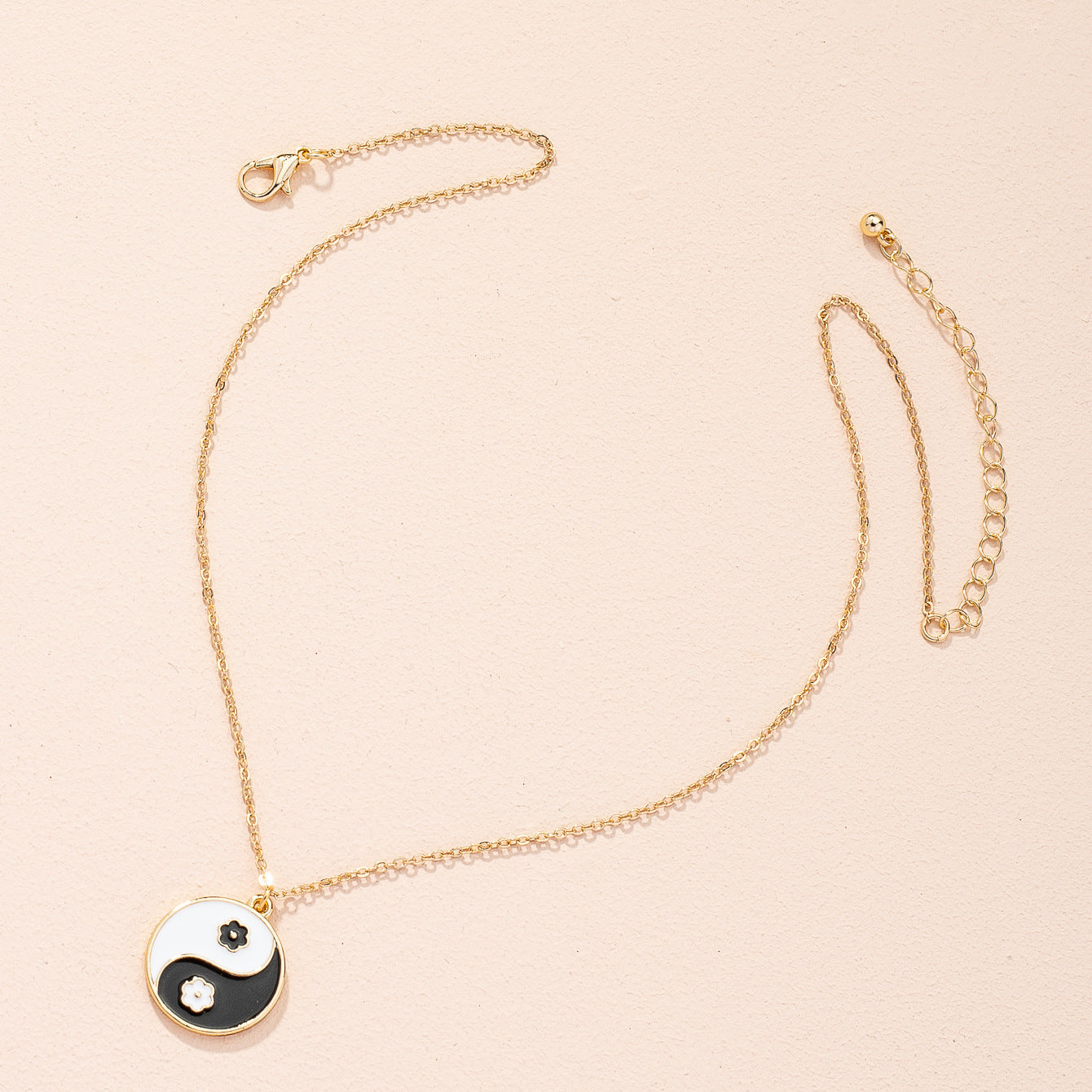 Tai Chi Bagua Necklace for Women Collarbone Chain