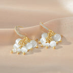 Fashion Temperament Earrings Female Net Red Simple Earrings
