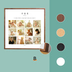 Baby Commemorative Frame Custom Photo Set Custom Painting