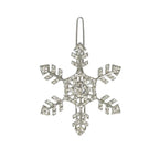 Diamond hairpin simple and versatile snowflake hairpin