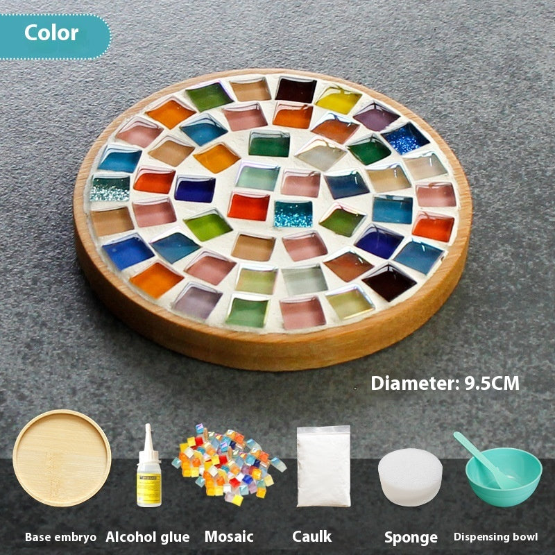 Mosaic Coaster Diy Material Package