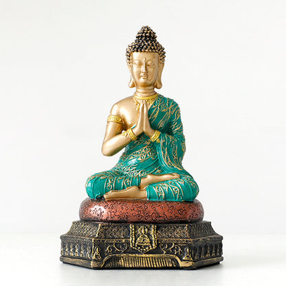 Chinese Zen Peace Buddha Statue Feng Shui Ornaments