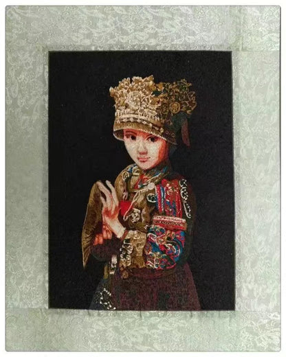 Handmade Embroidery Machine Embroidery Decorative Painting