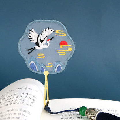 Embroidery Diy Handmade Self-embroidered Bookmark Material Bag