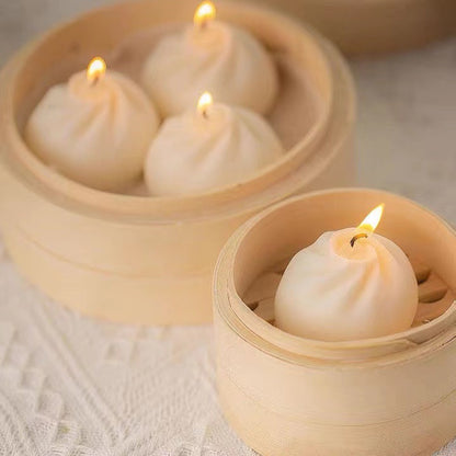 Featured Creative Home Decor Baozi Aromatherapy Candle