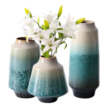 New Chinese Style Ceramic Vase Decoration Living Room TV