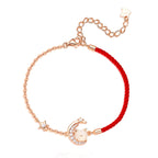 Sterling Silver Jade Dragon Necklace Zodiac Jewelry for Women-4