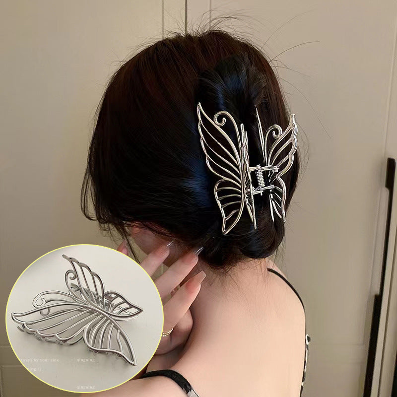 Simple And Versatile Large Back Bow Hairpin