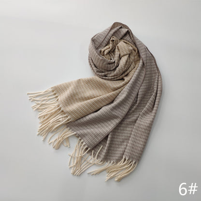 Male and Female Imitation Cashmere Scarf Couple Scarf