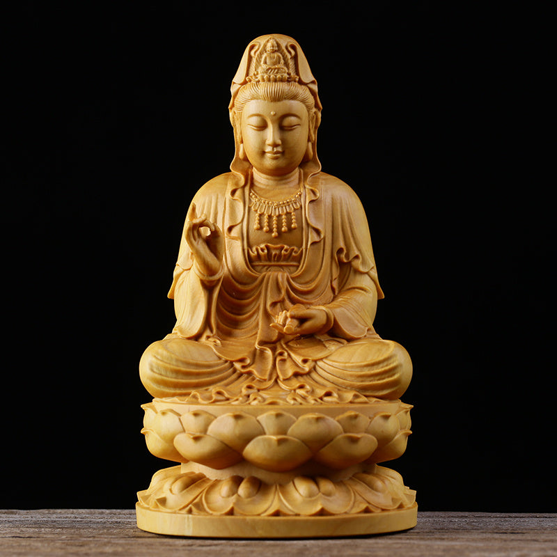 Handicrafts dedicated to Buddha ornaments