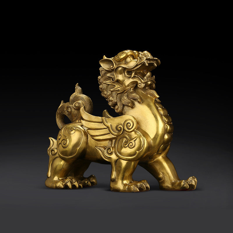 Copper Pixi Home Ornament Lucky Decoration