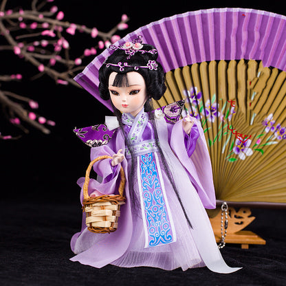 Dunhuang flying puppet doll national trend handmade jewelry, traditional cultural trendy ornaments