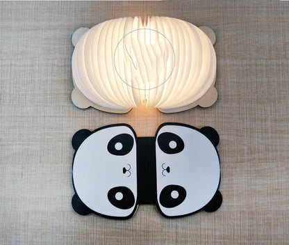 Panda book light colorful LED book light