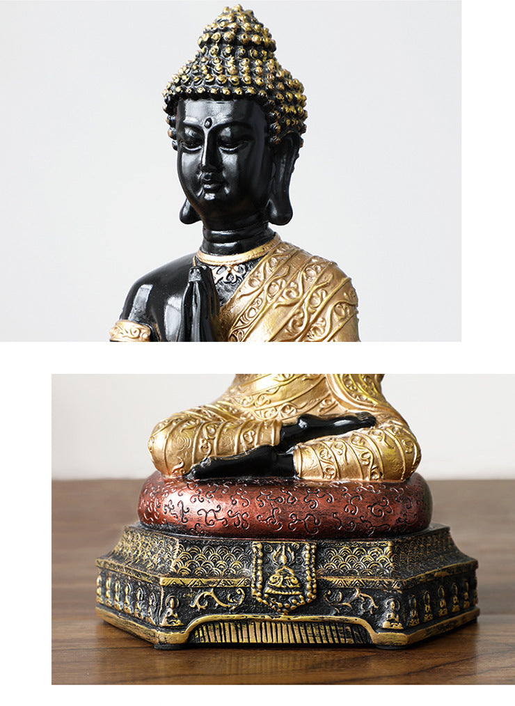 Chinese Zen Peace Buddha Statue Feng Shui Ornaments