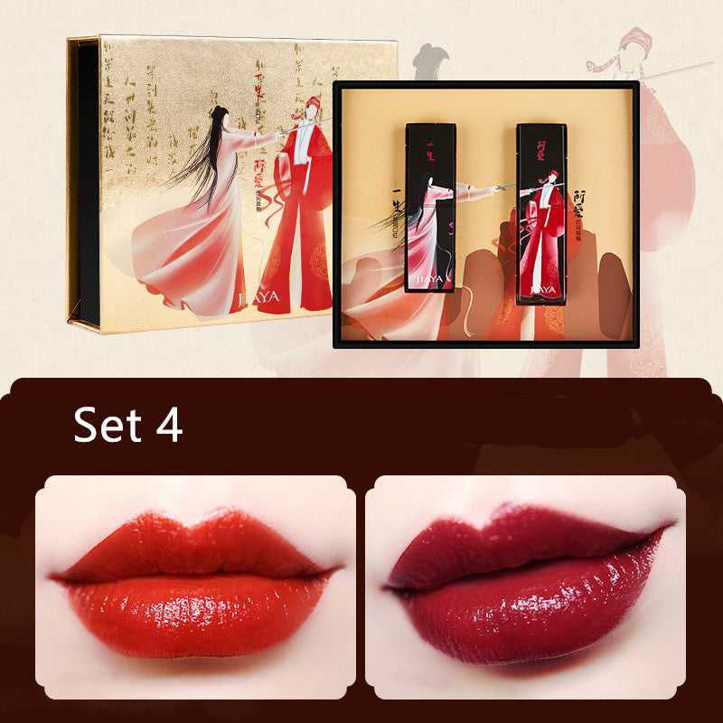Chinese Odyssey Moisturizing Lipstick Set Two Piece Gift for Her-5