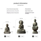 Chinese Zen Buddha Ornament Home Living Room Entrance Office Desk