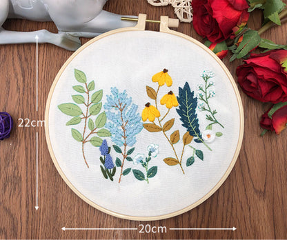 Embroidery Diy Embroidery Material Package Beginner Manual Self-embroidery