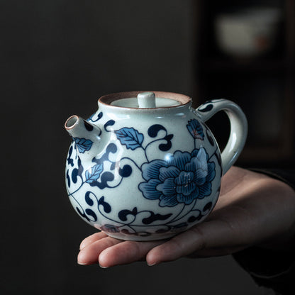 Chinese Vintage Ceramic Teapot Kung Fu