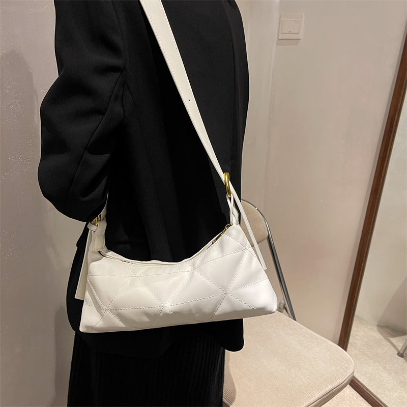 Fashion Rhombic Chain Casual Women's Bag Western Style One Shoulder