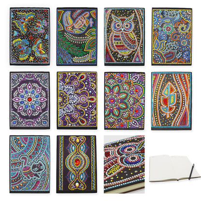 Creative 5D diamond painting notebook