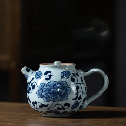 Chinese Vintage Ceramic Teapot Kung Fu