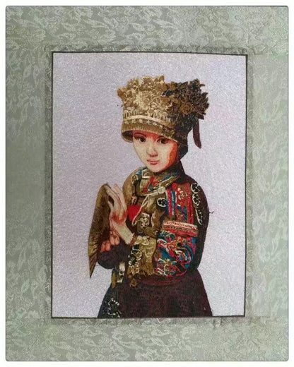 Handmade Embroidery Machine Embroidery Decorative Painting