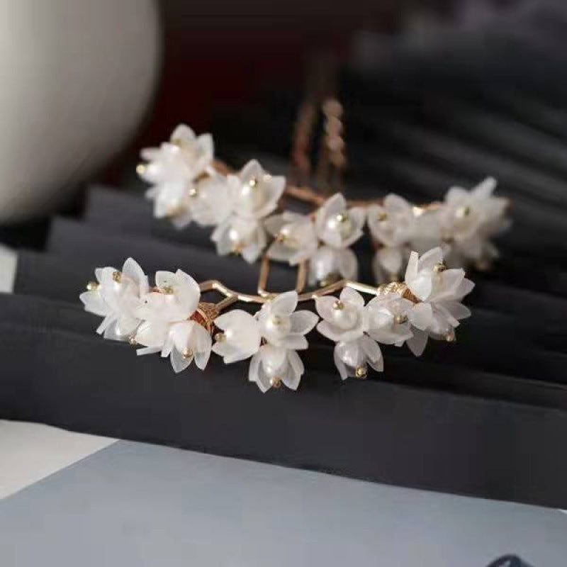 Hanfu Accessories Bell Orchid Flower Hairpin