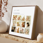 Baby Commemorative Frame Custom Photo Set Custom Painting