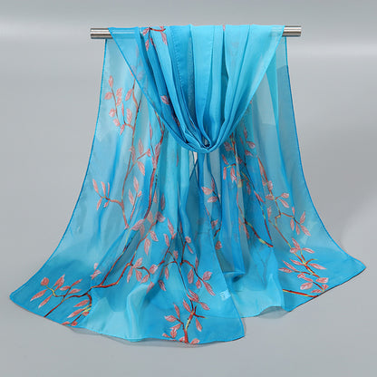 Little Chiffon Small Silk Scarf Scarf For Women