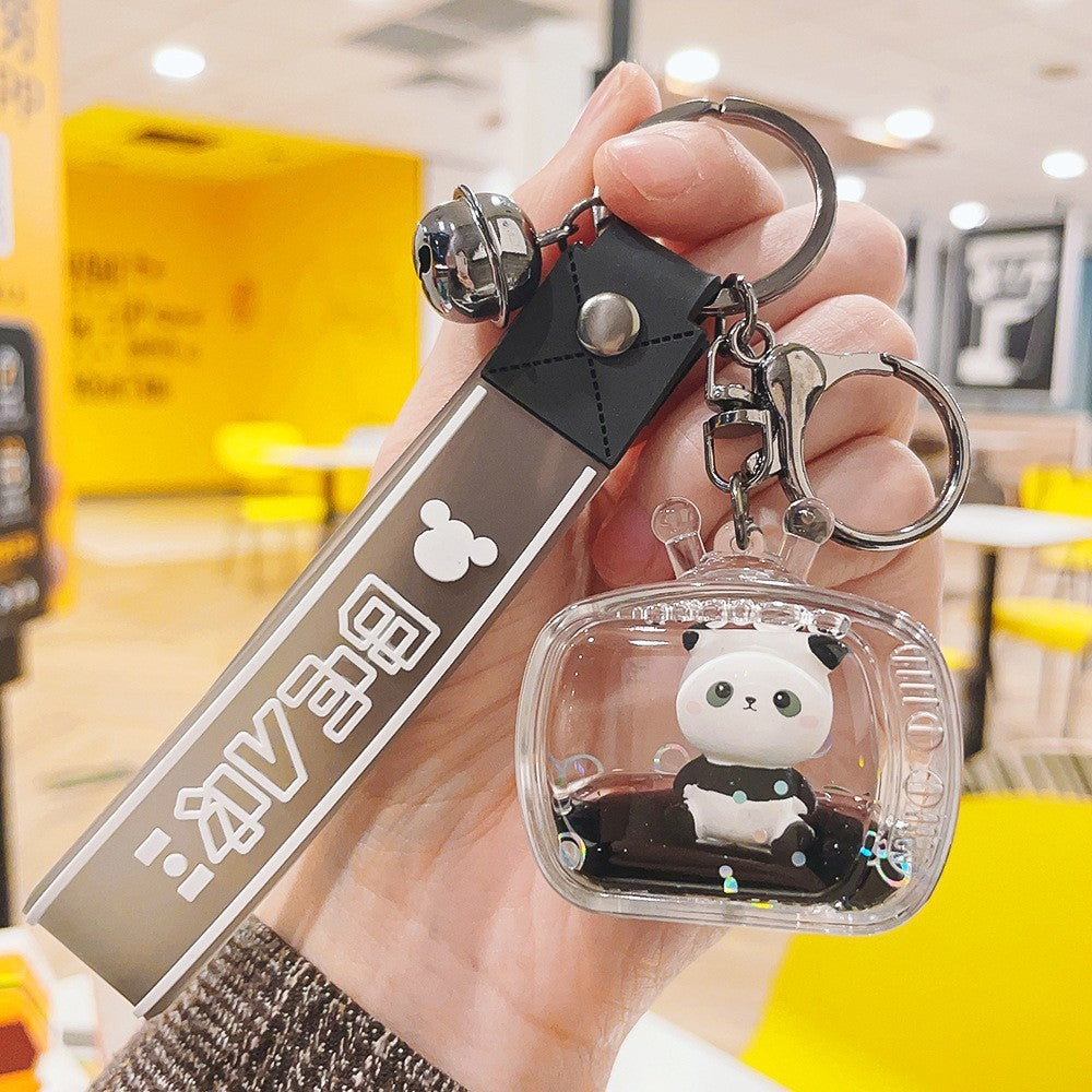 Acrylic Cartoon Keychain - Cute Panda Keychain - China Creative Hub