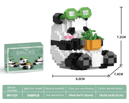 Giant Panda National Treasure Building Blocks Toys