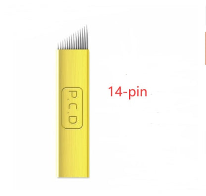 PCD embroidery needle piece